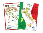 Italian map poster